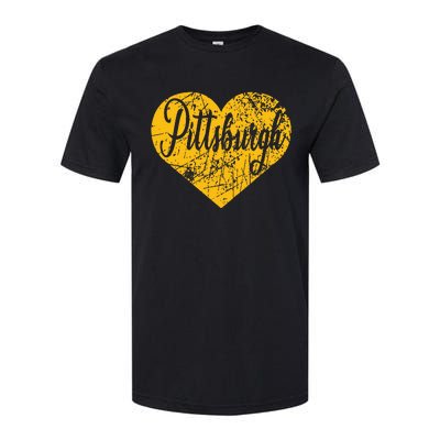 Pittsburgh Heart Softstyle® CVC T-Shirt