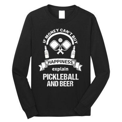 Pickleball Happiness Long Sleeve Shirt