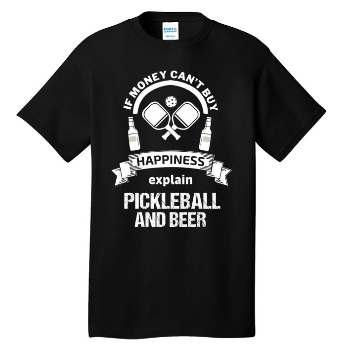 Pickleball Happiness Tall T-Shirt