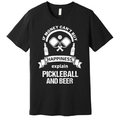 Pickleball Happiness Premium T-Shirt