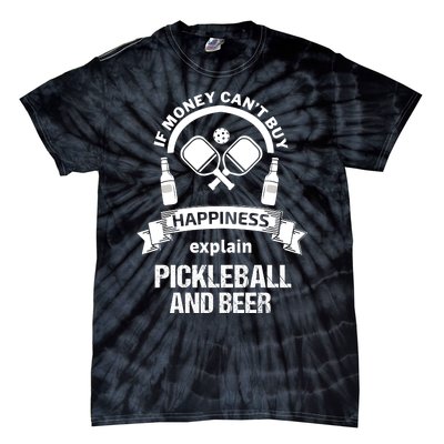 Pickleball Happiness Tie-Dye T-Shirt