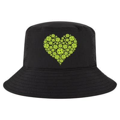 Pickleball Heart Professional Pickleball Game Cool Comfort Performance Bucket Hat