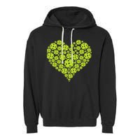 Pickleball Heart Professional Pickleball Game Garment-Dyed Fleece Hoodie