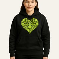 Pickleball Heart Professional Pickleball Game Hoodie