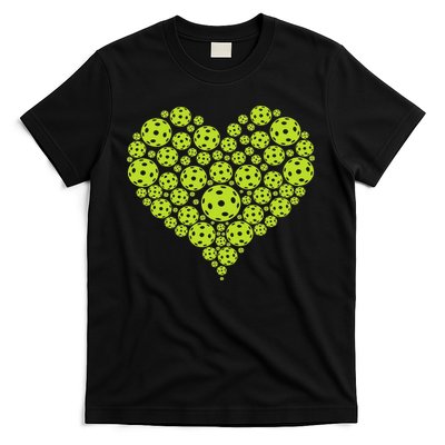 Pickleball Heart Professional Pickleball Game T-Shirt