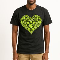 Pickleball Heart Professional Pickleball Game Tall T-Shirt