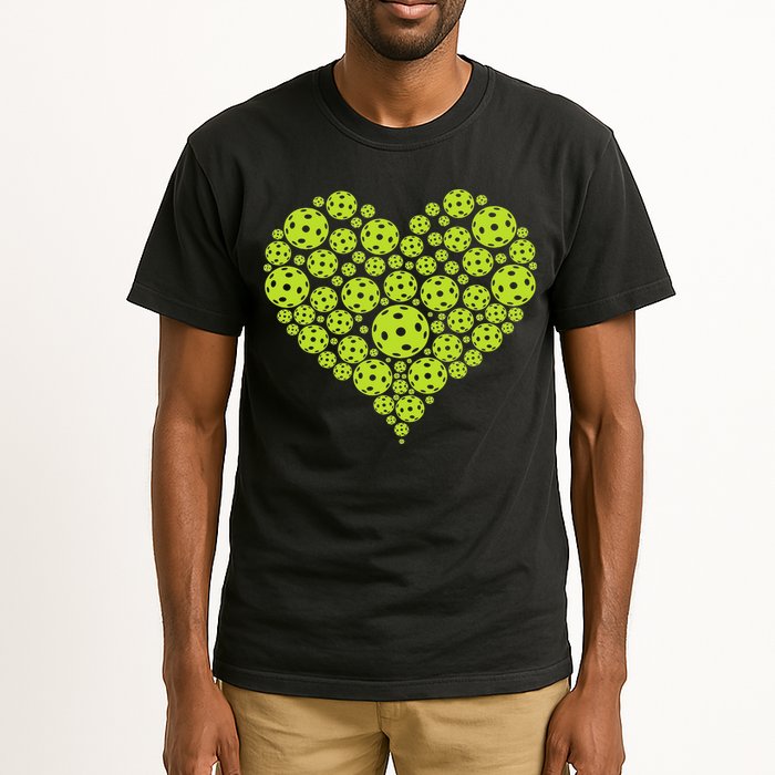 Pickleball Heart Professional Pickleball Game Tall T-Shirt