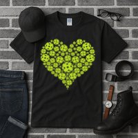 Pickleball Heart Professional Pickleball Game Tall T-Shirt