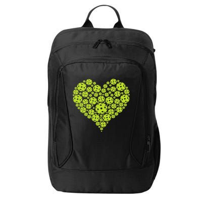 Pickleball Heart Professional Pickleball Game City Backpack