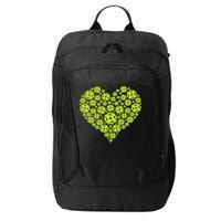 Pickleball Heart Professional Pickleball Game City Backpack