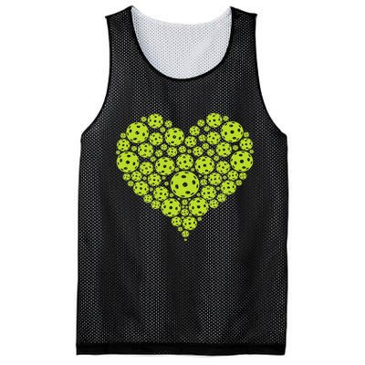 Pickleball Heart Professional Pickleball Game Mesh Reversible Basketball Jersey Tank