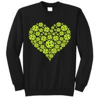 Pickleball Heart Professional Pickleball Game Tall Sweatshirt