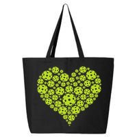 Pickleball Heart Professional Pickleball Game 25L Jumbo Tote