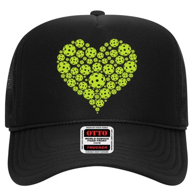 Pickleball Heart Professional Pickleball Game Trucker Hat