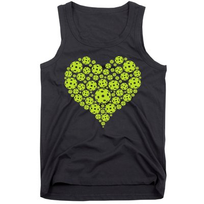 Pickleball Heart Professional Pickleball Game Tank Top