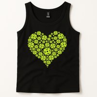 Pickleball Heart Professional Pickleball Game Tank Top