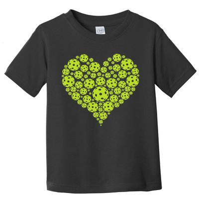 Pickleball Heart Professional Pickleball Game Toddler T-Shirt
