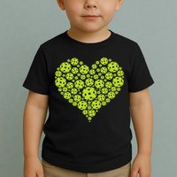 Pickleball Heart Professional Pickleball Game Toddler T-Shirt