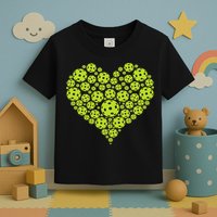 Pickleball Heart Professional Pickleball Game Toddler T-Shirt
