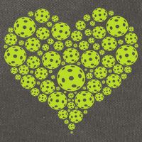 Pickleball Heart Professional Pickleball Game Cotton Canvas Backpack