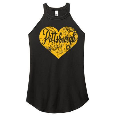 Pittsburgh Heart Women’s Perfect Tri Rocker Tank