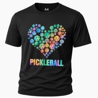 Pickleball Heartpickleball Cooling Performance Crew T-Shirt