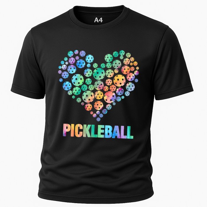 Pickleball Heartpickleball Cooling Performance Crew T-Shirt