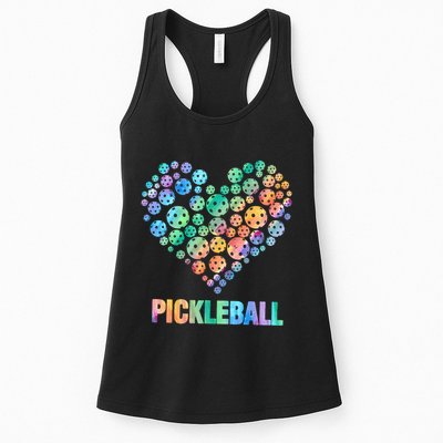 Pickleball Heartpickleball Womens Tank Top