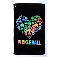 Pickleball Heartpickleball Golf Towel