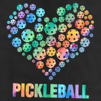 Pickleball Heartpickleball Golf Towel