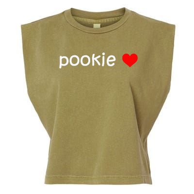 Pookie Heart Garment-Dyed Women's Muscle Tee