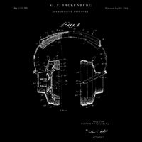 Patens Headphone Patent Music For & Mousepad