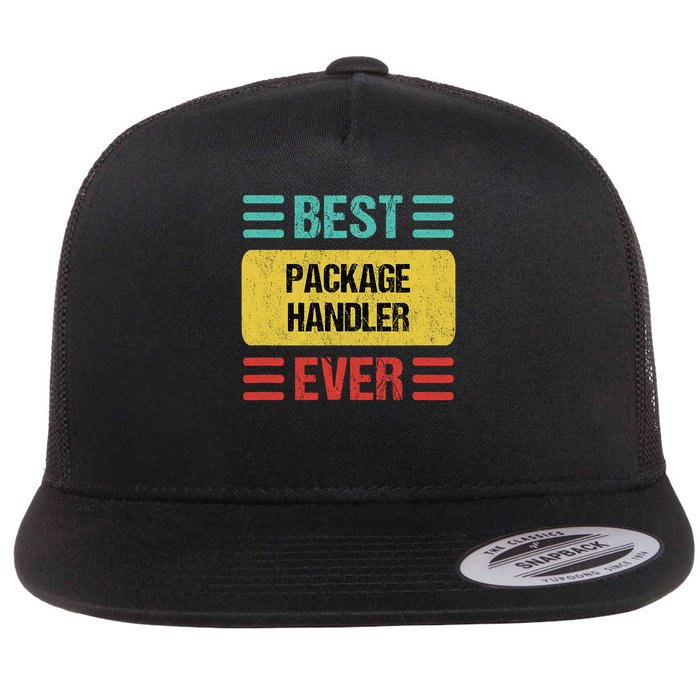 Package Handler Flat Bill Trucker Hat
