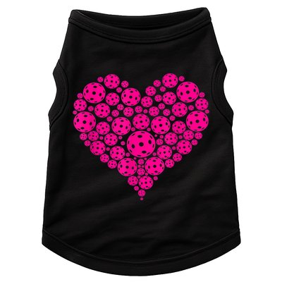 Pickleball Heart Pickleball Game Marker Players Doggie Tank