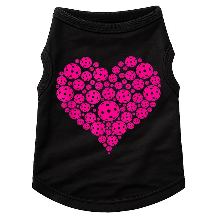 Pickleball Heart Pickleball Game Marker Players Doggie Tank