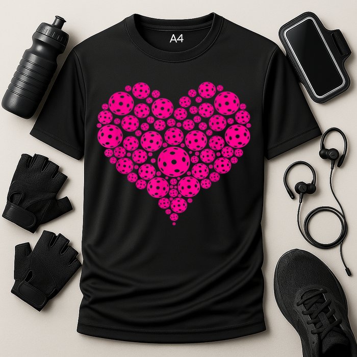 Pickleball Heart Pickleball Game Marker Players Performance Shirt