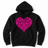 Pickleball Heart Pickleball Game Marker Players Hoodie