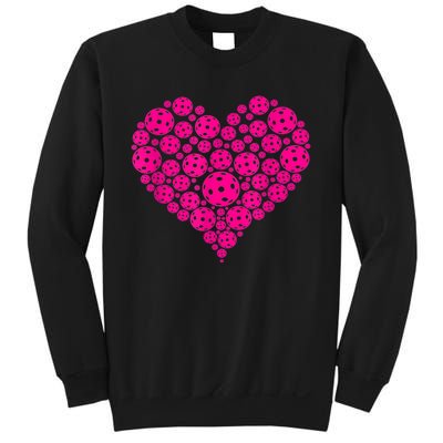 Pickleball Heart Pickleball Game Marker Players Sweatshirt