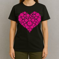 Pickleball Heart Pickleball Game Marker Players T-Shirt