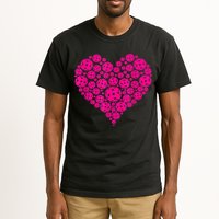 Pickleball Heart Pickleball Game Marker Players Tall T-Shirt