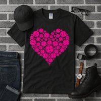 Pickleball Heart Pickleball Game Marker Players Tall T-Shirt