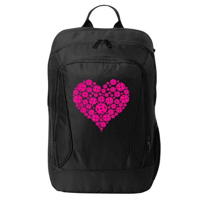 Pickleball Heart Pickleball Game Marker Players City Backpack