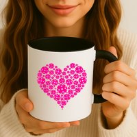 Pickleball Heart Pickleball Game Marker Players Mug