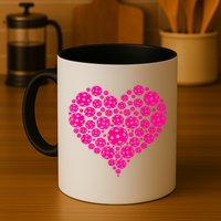 Pickleball Heart Pickleball Game Marker Players Mug