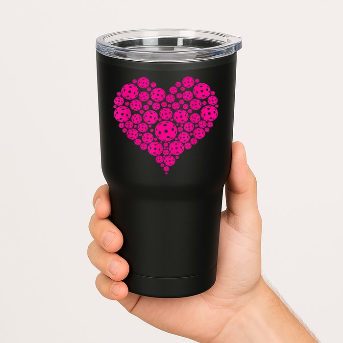 Pickleball Heart Pickleball Game Marker Players Tumbler