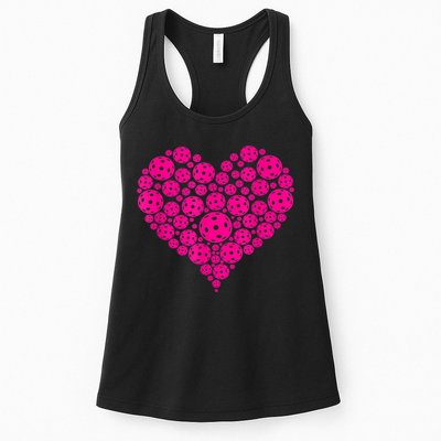Pickleball Heart Pickleball Game Marker Players Womens Tank Top