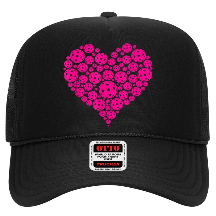 Pickleball Heart Pickleball Game Marker Players Trucker Hat
