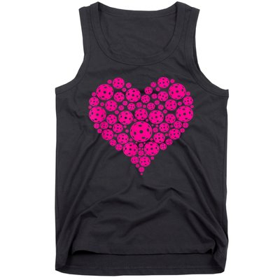 Pickleball Heart Pickleball Game Marker Players Tank Top