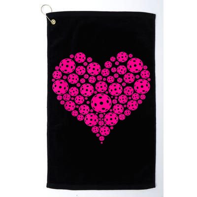 Pickleball Heart Pickleball Game Marker Players Golf Towel