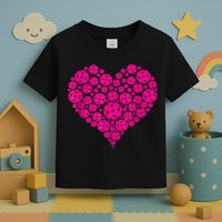 Pickleball Heart Pickleball Game Marker Players Toddler T-Shirt